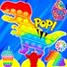 Super Fidget Poppers * Push POP - Fidget Toys Anti stress & Calmant * POP CUPCAKES, DINOSAURES, SODA, FLEURS ET PLUS
