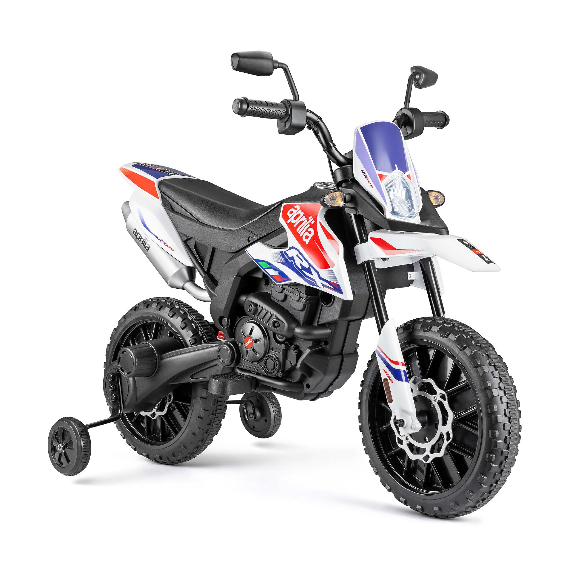 Xootz Aprilia Motorbike Electric Ride On White