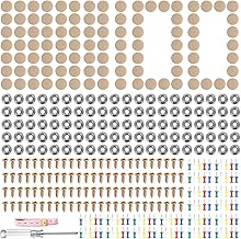 100 Pieces Fixed Car Roof Pins Repair Kit Roofs Car Roof Take-off Buttons Buckles with Pins, Screwdriver, Tape Measure, etc