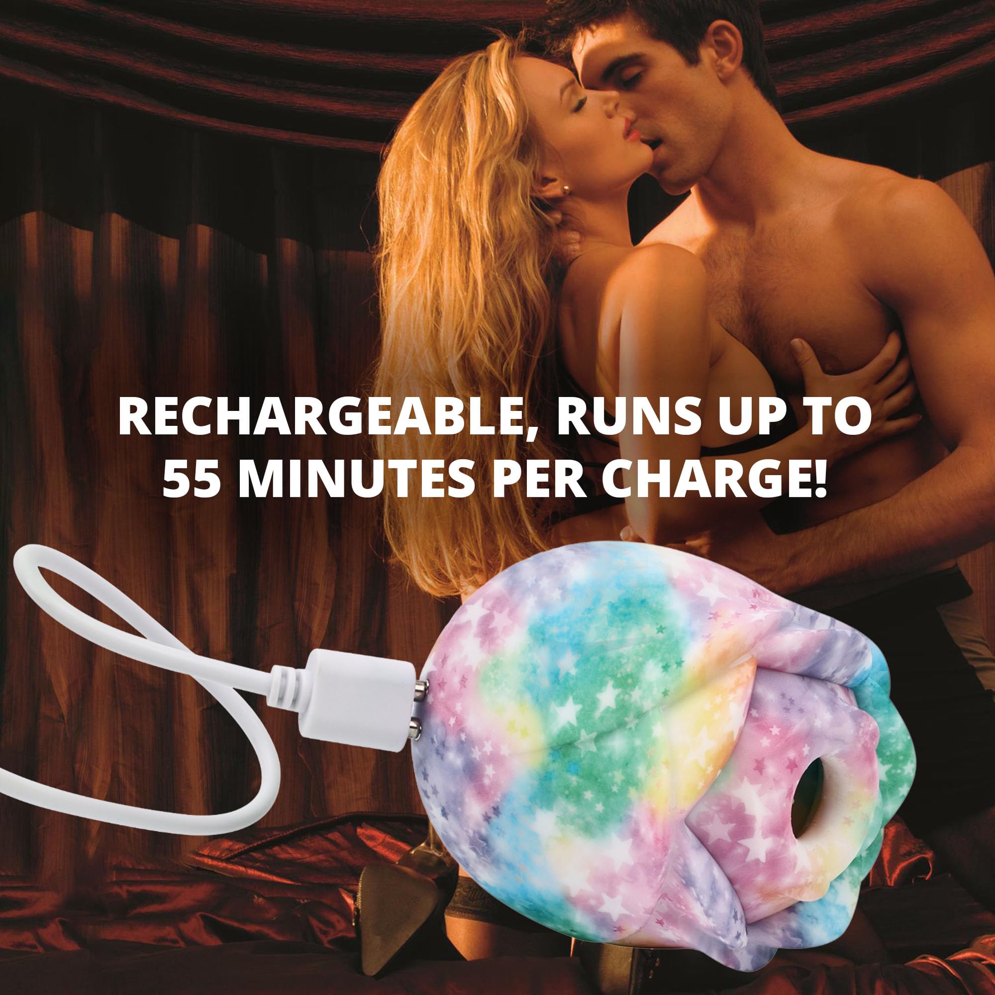 Eve's Ravishing Rose Tapping Clitoral Stimulator - by Adam & Eve