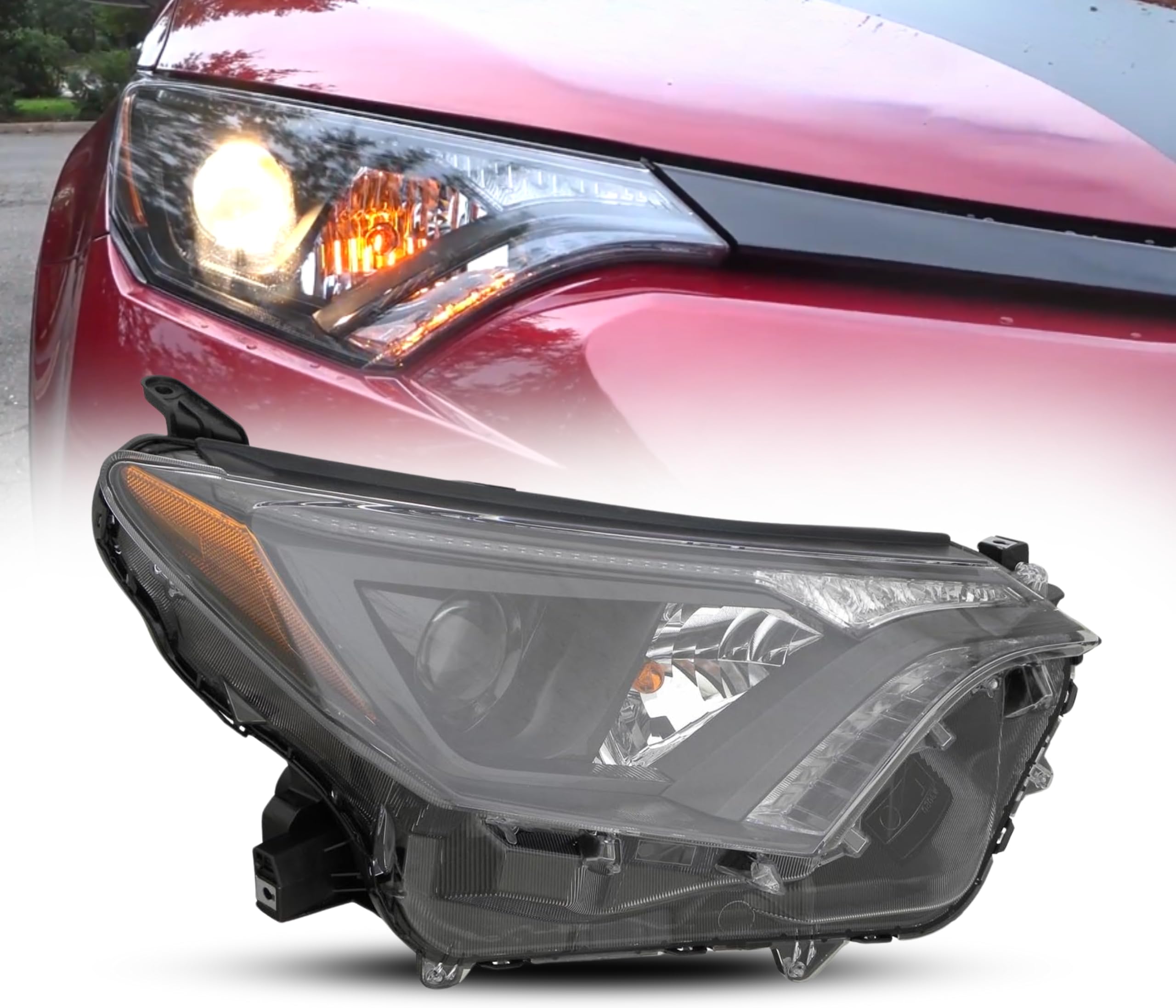 トヨタ　RAV4 Amazon.com: OUKANNG - For 2009 2010 2021 2012 Toyota Rav4