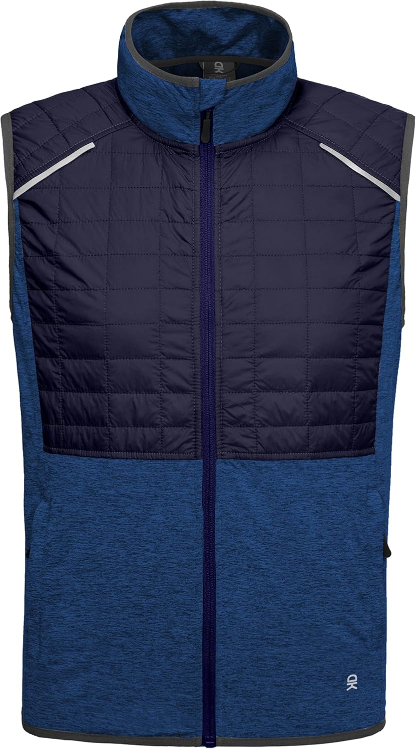 Little Donkey Andy Men's Lightweight Golf Vest Warm Outdoor Sleeveless Jacket for Hiking Travel Running Casual - Image 2