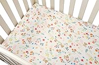 Vista 8 de Onacosht Pack n Play Sábanas Ajustables para Bebé Niña Juego de 2 Piezas Sábanas de Punto Jersey Suave para Colchón de Cuna Mini y Colchón