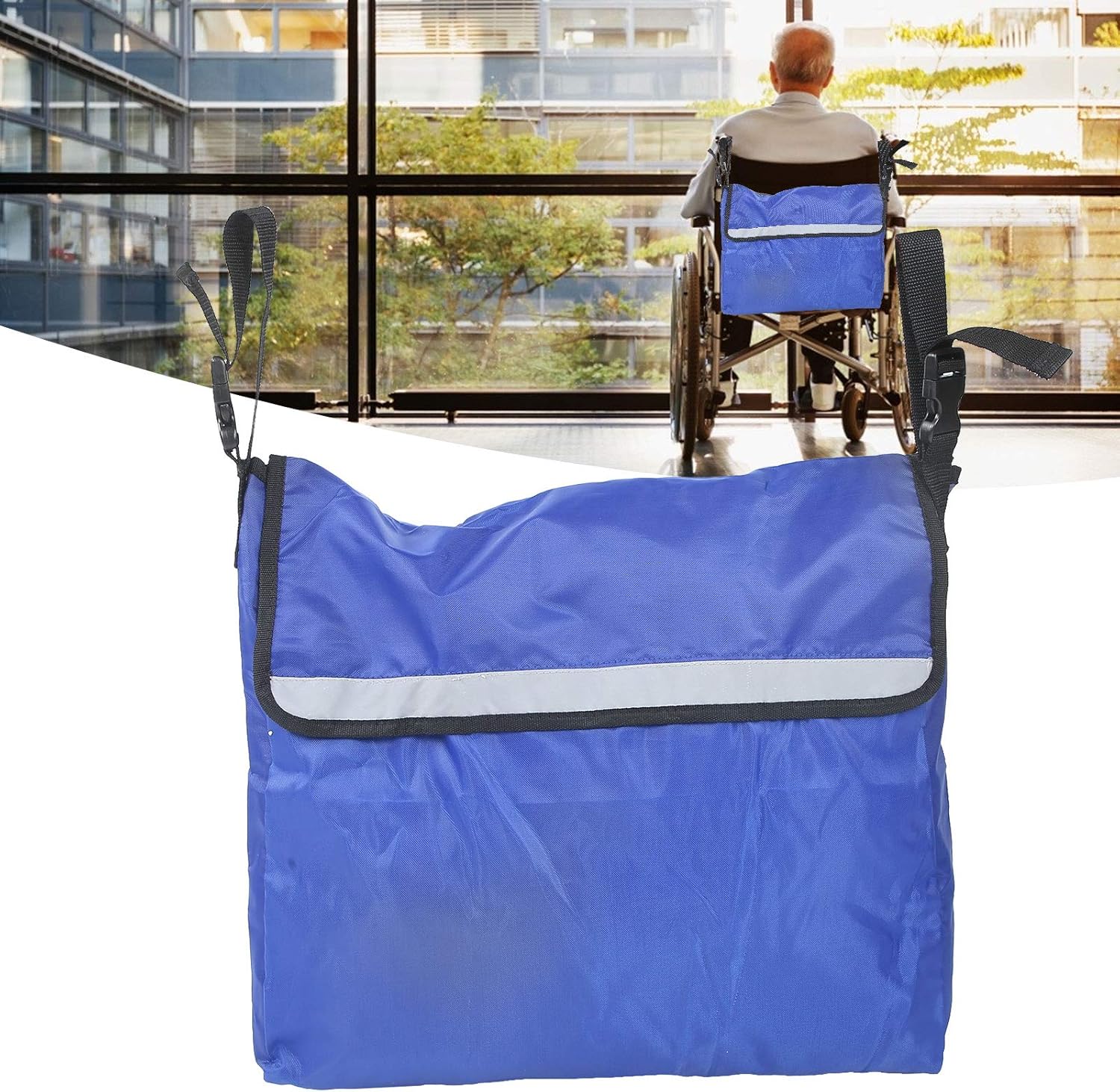 Wheelchair Bag, Large Capacity Wheel Chair Storage Tote