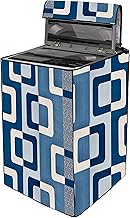 Polyester Lg Top Load Washing Machine Cover Suitable For 8 Kg,8.5 Kg,9 Kg,10 Kg (63Cms X 63Cms X 93Cms)|Waterproof&Dust-Proof Top Loading Fully Automatc Washing Machine Cover For Lg,Kum133