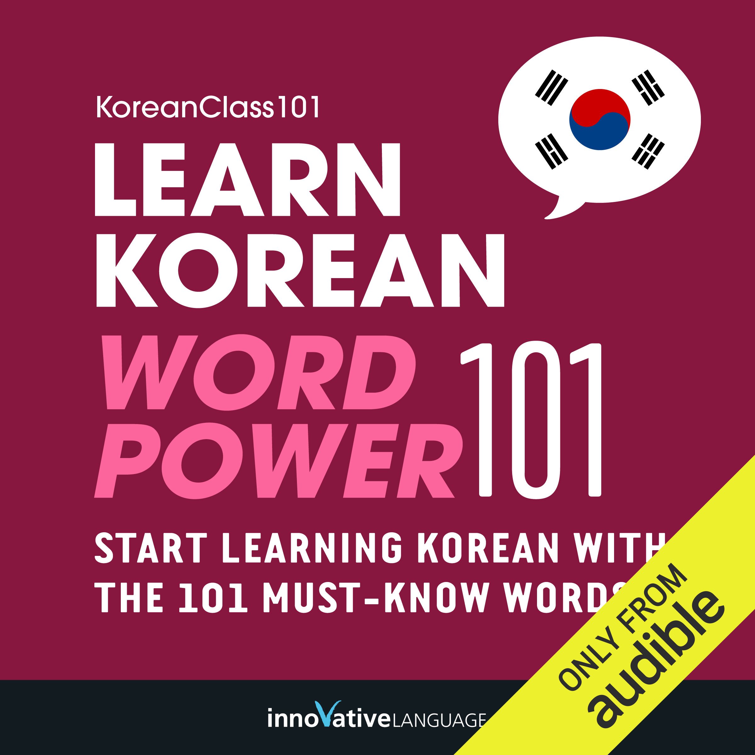 Cover art for Learn Korean - Word Power 101