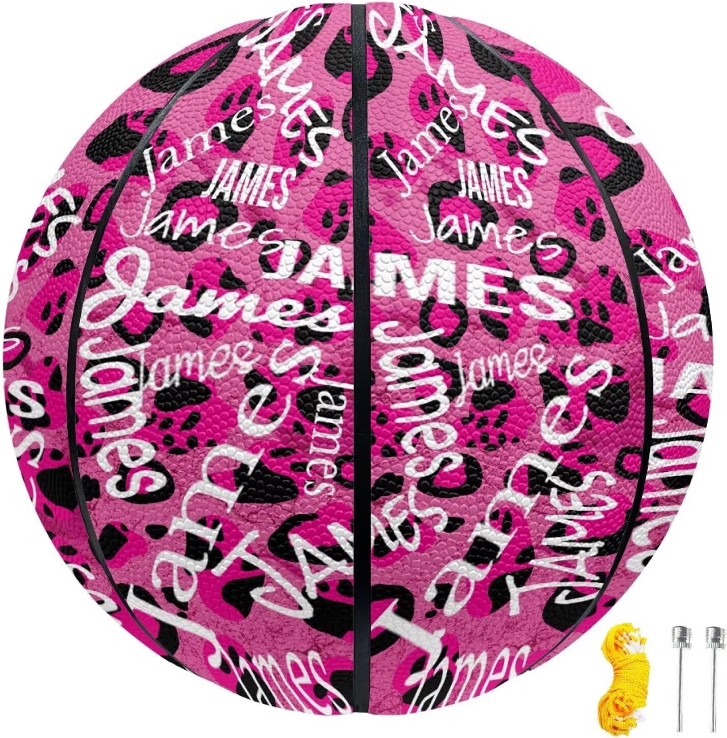 Personalized Basketball Leather Basketball Custom Basketball with Your Personalized Pictures Text Sports Equipment