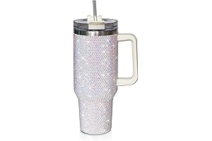 Exquisite Rhinestone Stanley Cup: A Glamorous Hydration Essential