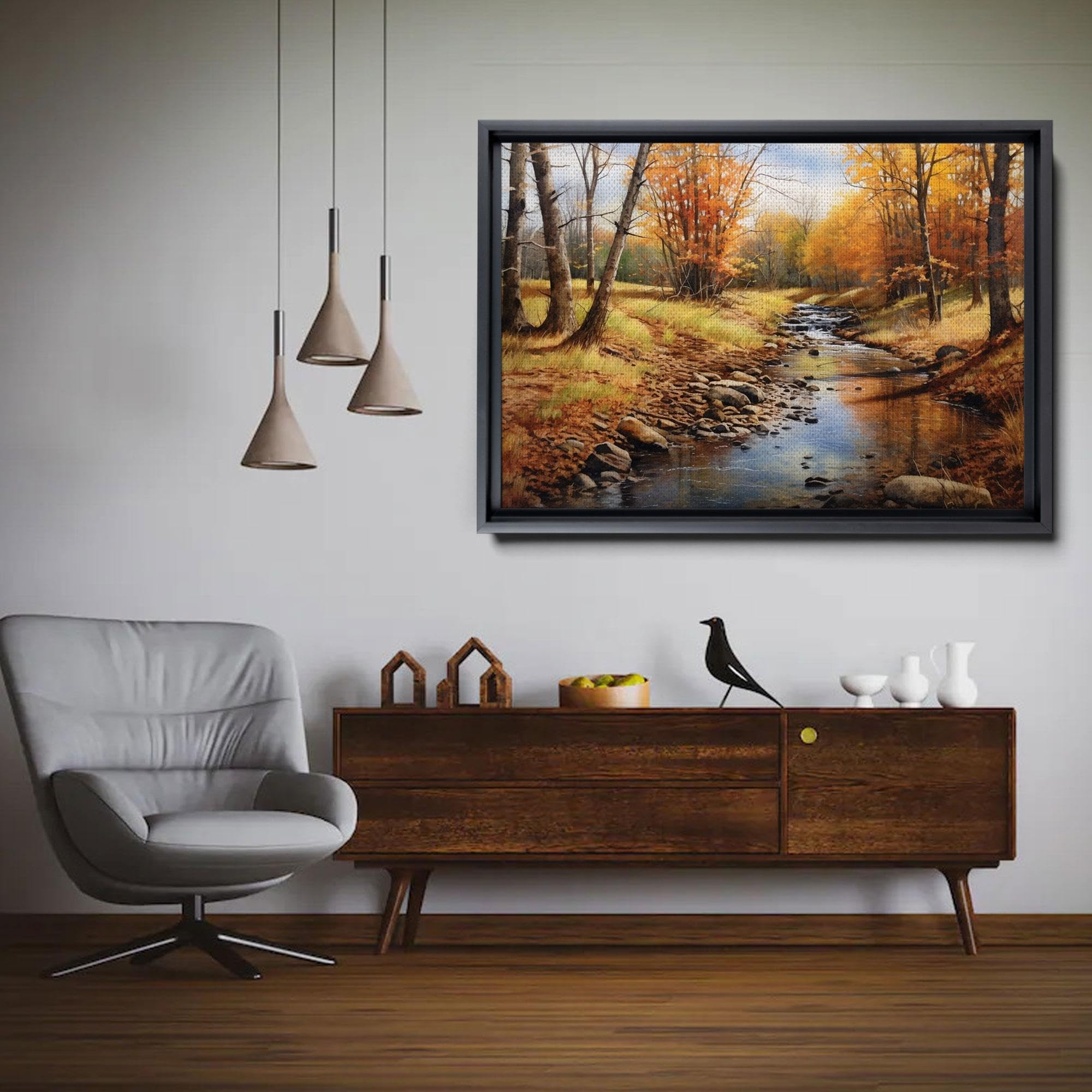 Amazon.com: Autumn's Golden Glow, Vintage Robert Wood October Gold