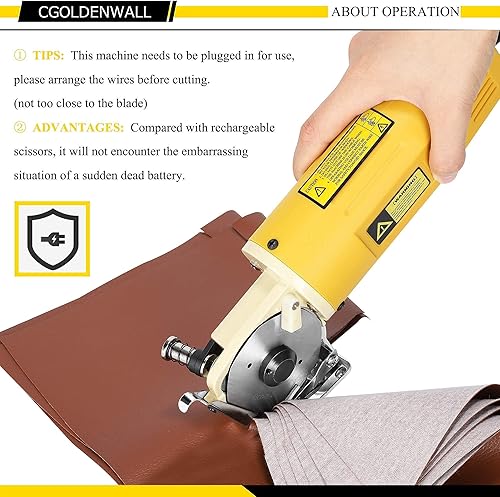 Miniatura 4 de Cortador de tela YJ-50 e YJ-70A