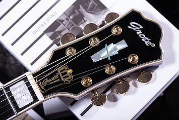 Grote LPF-001 Semi-Hollow Body Electric Guitar Coil Splitting with Gig Bag Blue