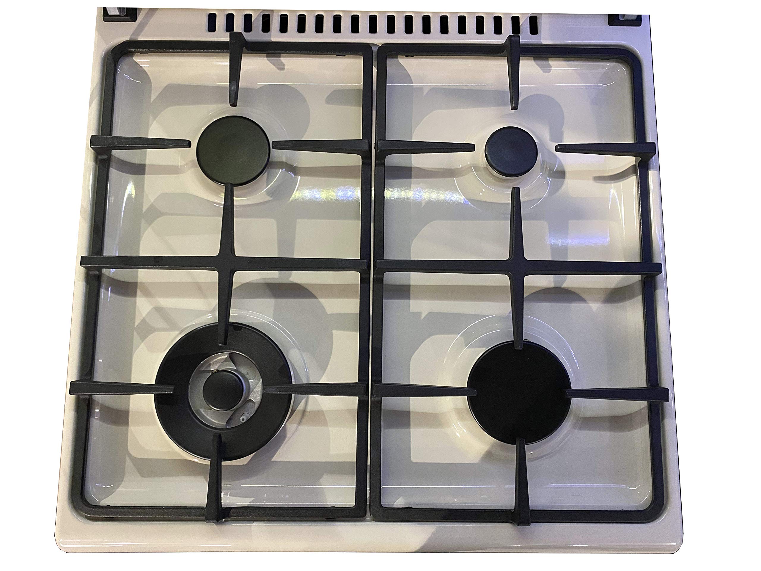 CUCINA LAREL 60X60 4 FUOCHI ACC ELET FORNO ELETTRICO VENTILATO RUSTICA GRIGLIE GHISA