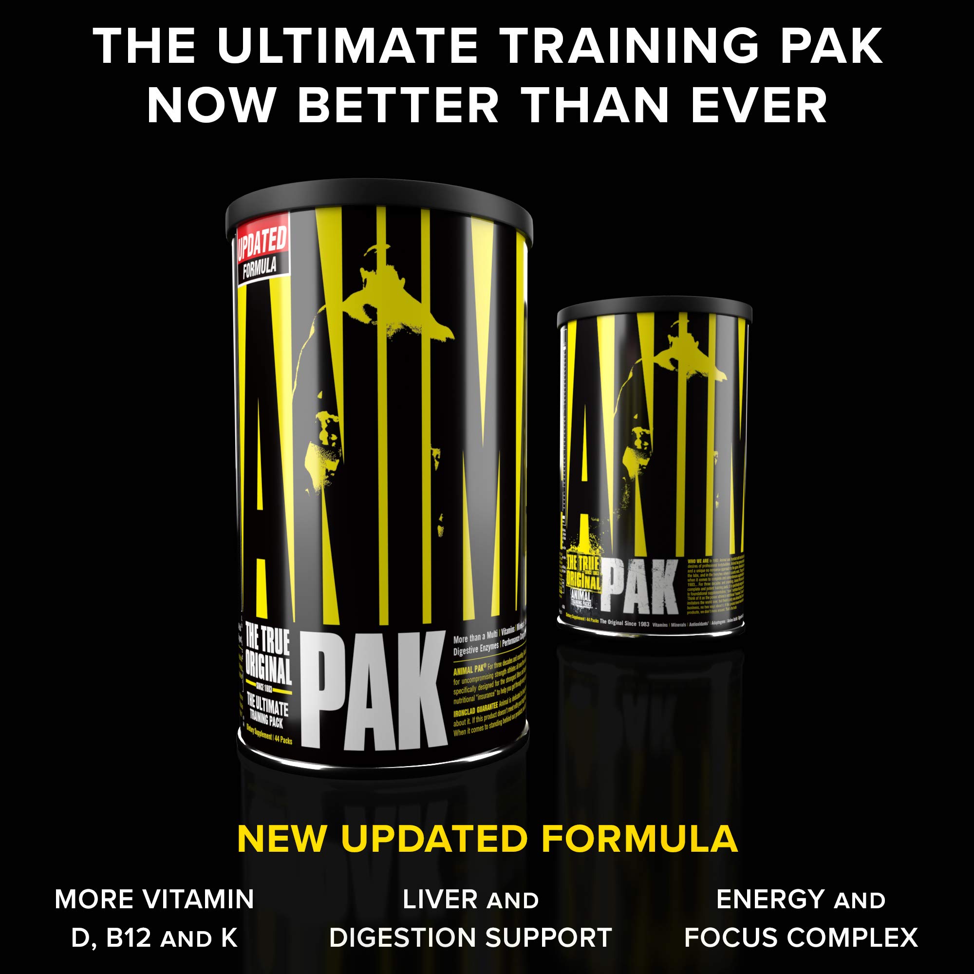 Animal Pak Vitamin Pack Supplement Zinc, Vitamin C, B, D, Amino