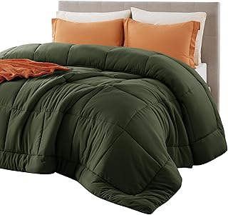 Bedsure Comforter Duvet Insert - Quilted Comforters Queen Size, All Seas...
