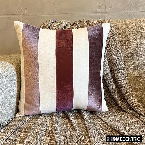Miniatura 5 de The HomeCentric Fundas de cojín decorativas para sofá, fundas de almohada decorativas de bayas de 20 x 20 pulgadas, fundas de almohada de terciopelo