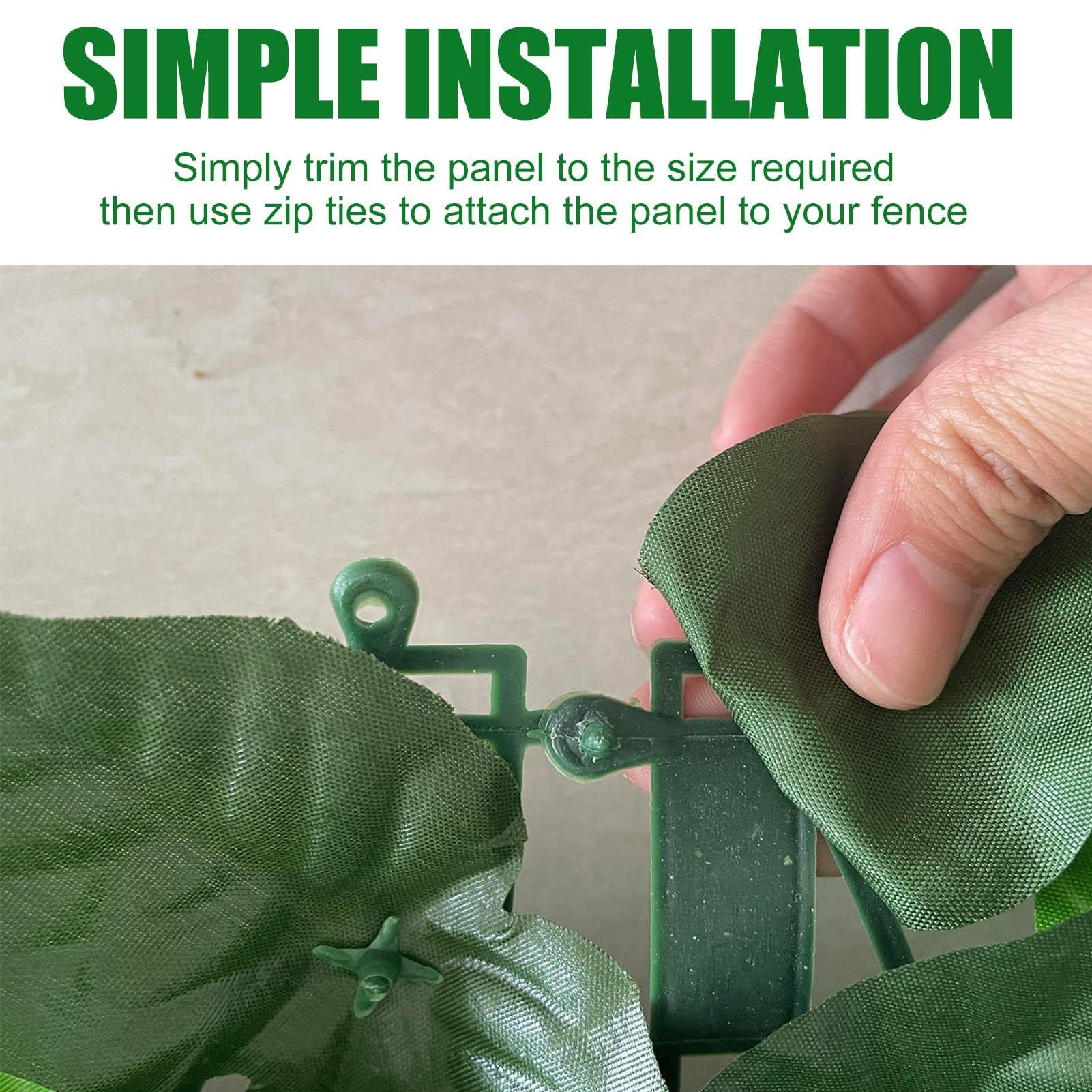 Amazon.de: HINAA Geflschter Efeu Sichtschutz | Knstliche Pflanze Balkon  Garten Rattan Zaun | Garten Trennwand Trennwand fr Hochzeit Party Garten  Hof Outdoor Greenery Wanddekoration