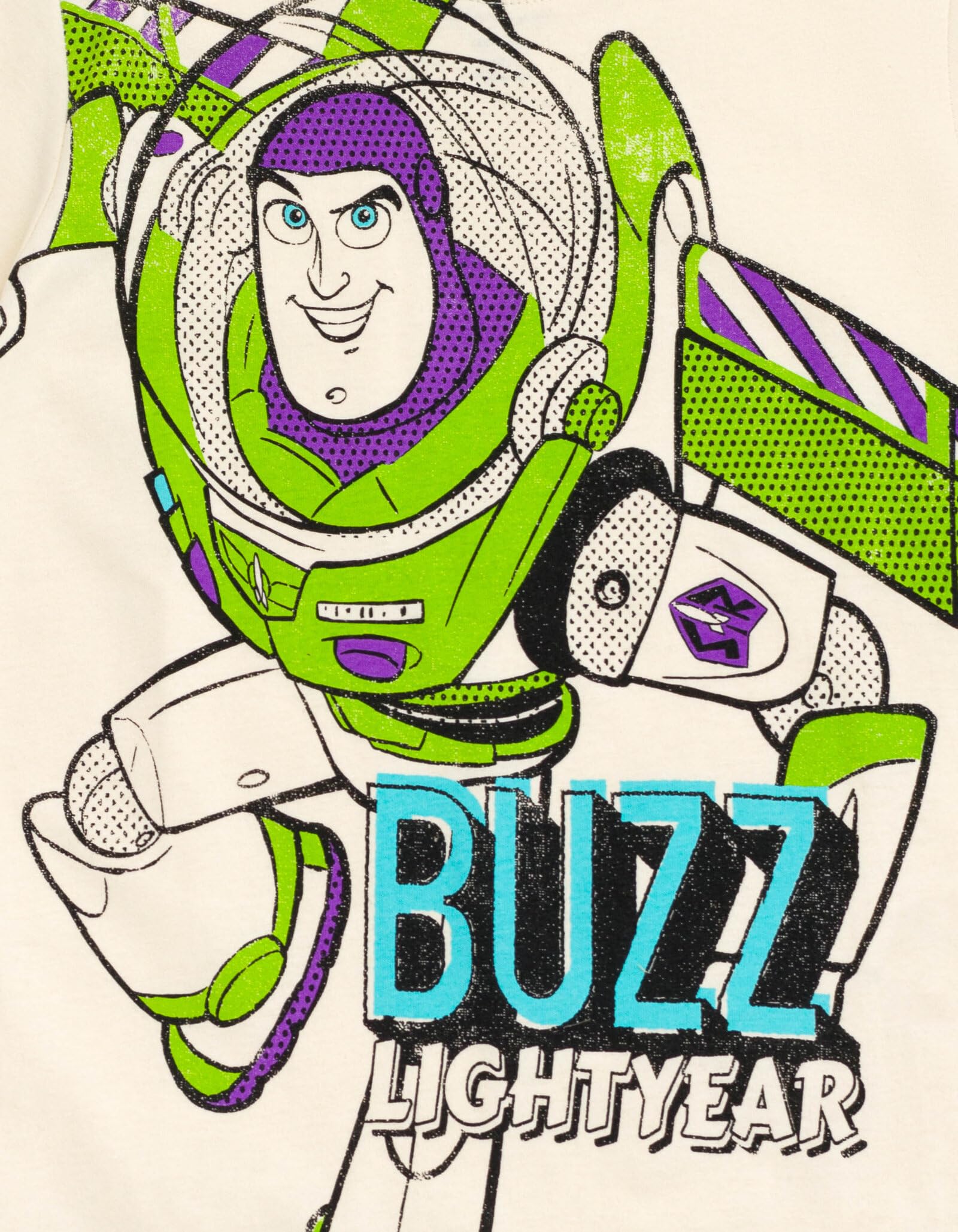 Buzz Lightyear und Woody Toy Story - 2er-Pack - Kurzarm T-Shirts für Kinder - 100% Baumwolle