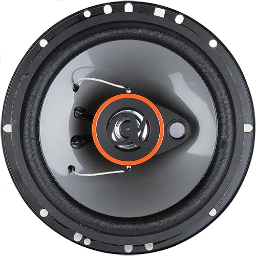 Miniatura 3 de Alphasonik 4 nuevos (2 pares) AS26 de 6.5 pulgadas, 350 vatios máximo, audio de coche de 3 vías, altavoces coaxiales de rango completo con orificios