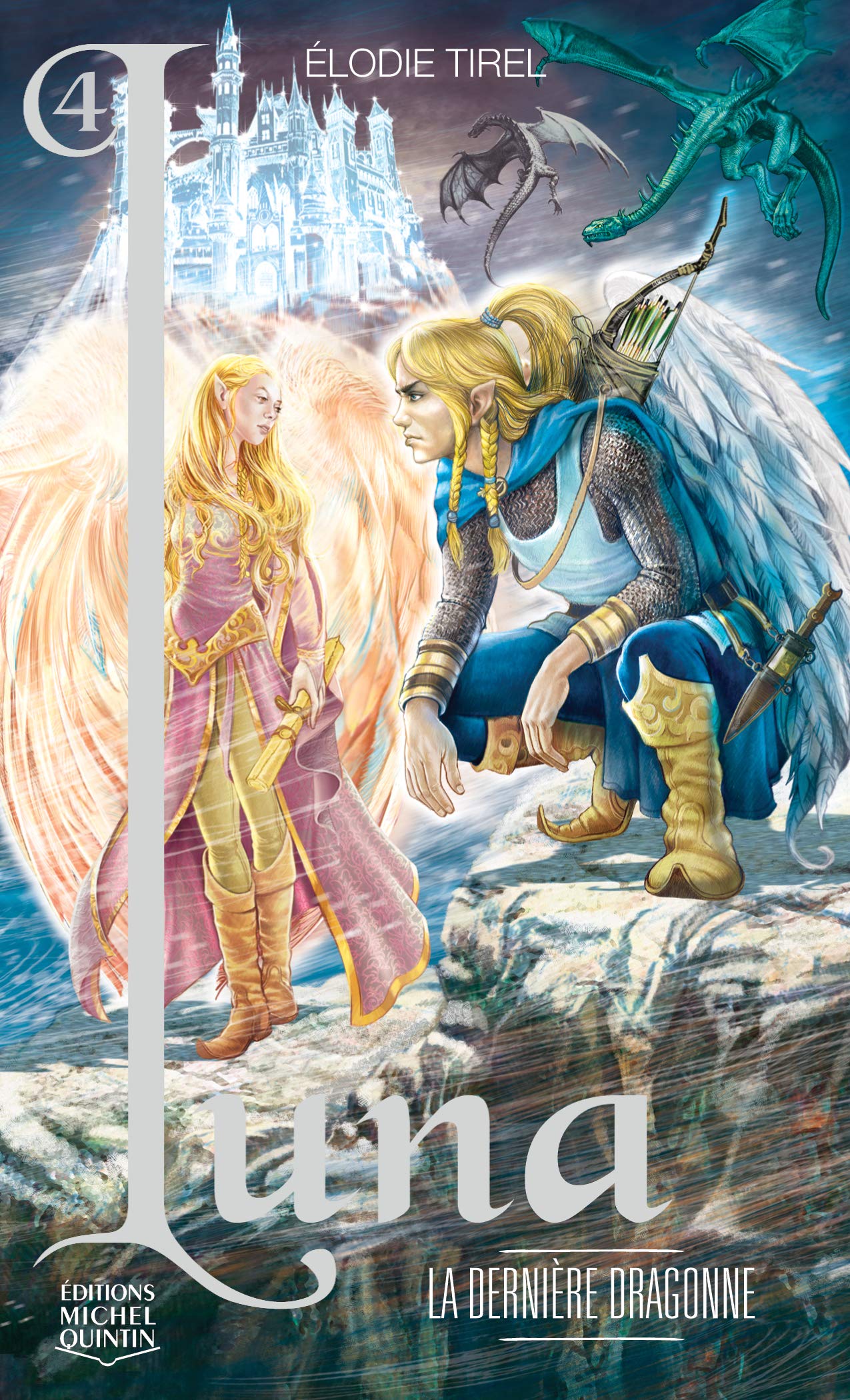 Luna 04 : La dernière dragonne [Paperback] Tirel, Elodie