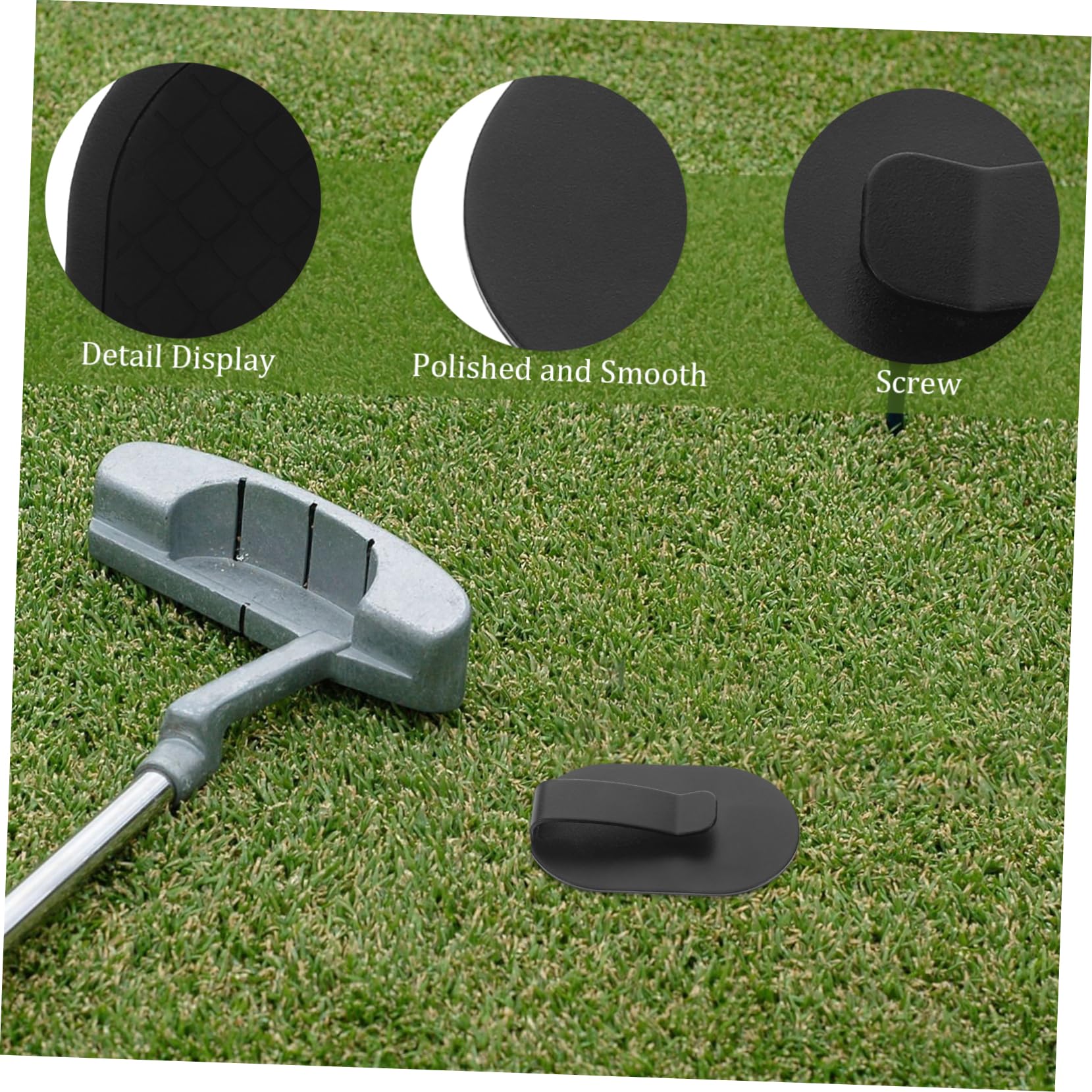 iplusmile Magnetischer Hüftclip für Golf Entfernungsmesser aus Stahl und Silikon Leichter und Robuster Rangefinder Gürtelhalter für Bequemes Golfzubehör Beim Golfspielen
