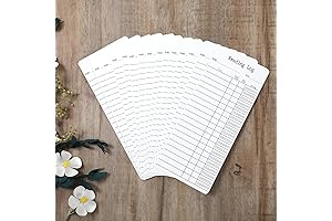 Reading List Bookmark - 15 PCS Reading List Bookmark 7.8"x3.3" Book Tracker...