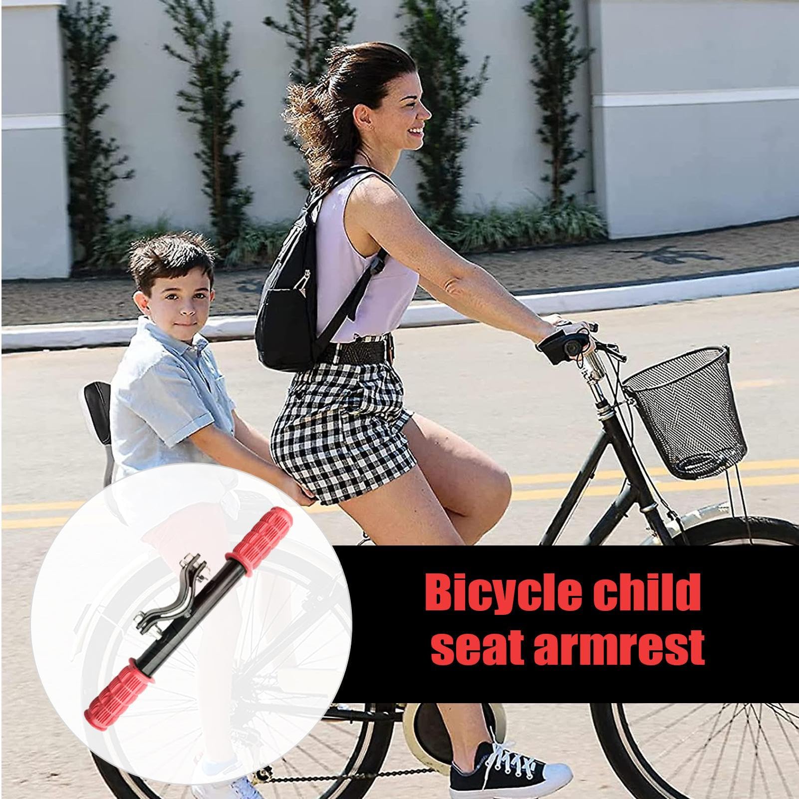 Fahrrad Kindersitz Griff, Fahrrad Rücksitz Adapter, Passt Auf 2,5-3