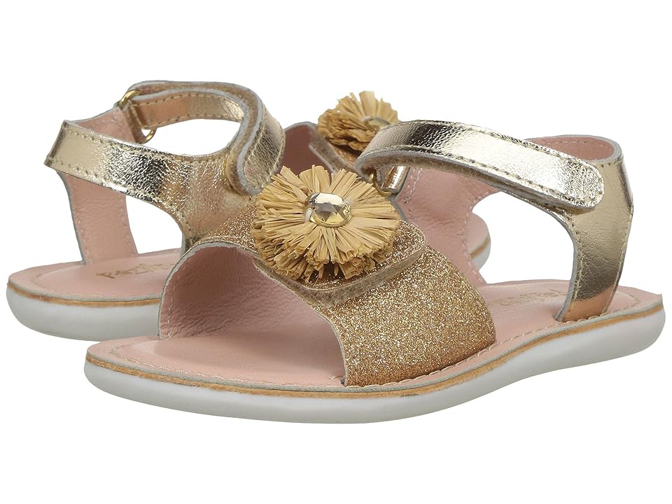 

Pazitos Mini Girasole (Toddler) (Gold) Girl's Shoes