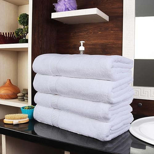 Vista 259 de Utopia Towels - Toalla de baño gigante, 2 unidades, 17.69 oz/yd2 (600 gsm), 100% algodón hilado en anillo, altamente absorbentes y de secado rápido