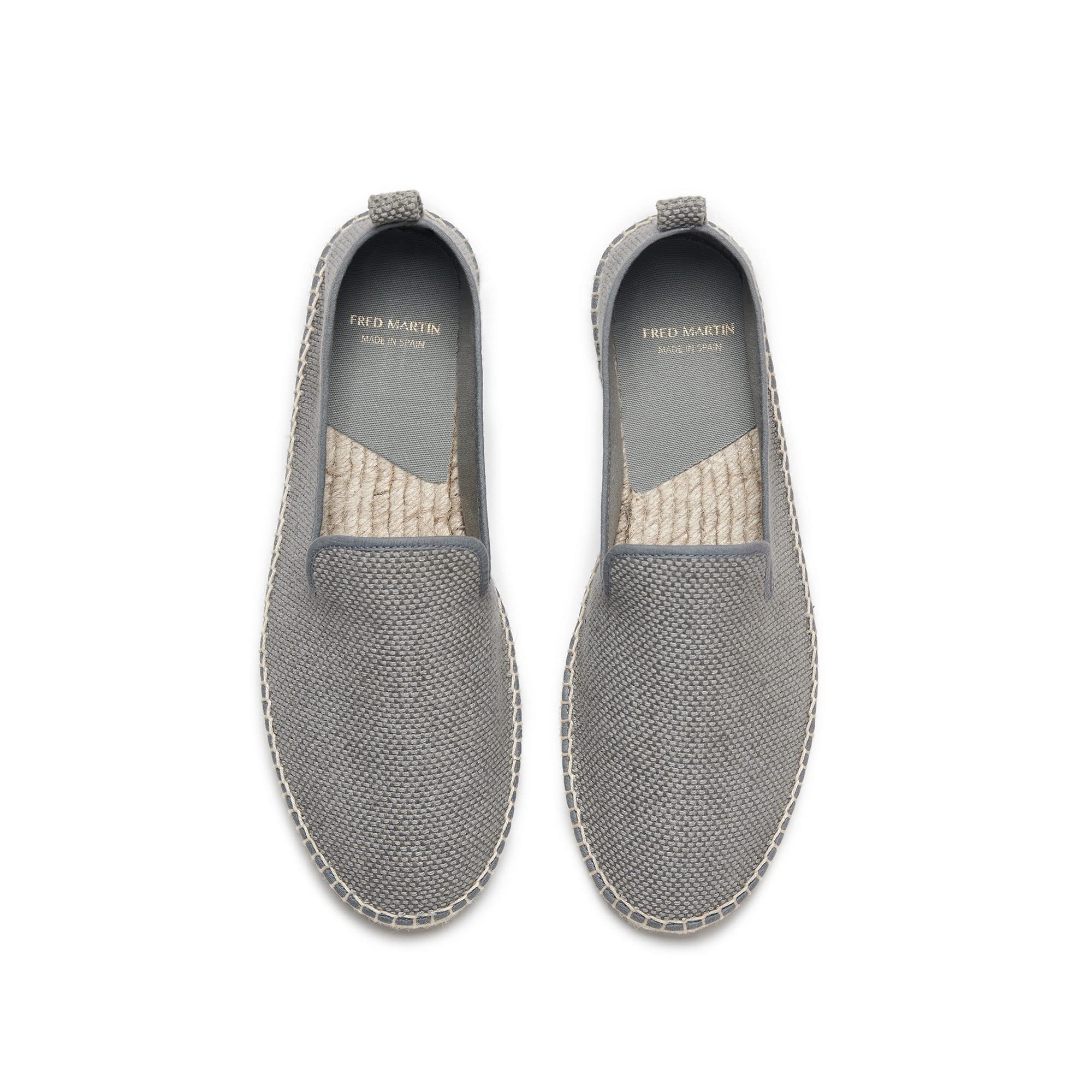 FRED MARTIN COLLECTION, Espadrillas da uomo in tessuto di cotone e Sparto