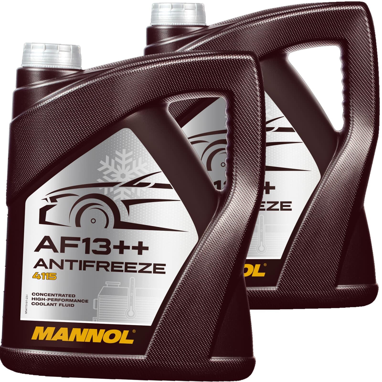 SCT Mannol 2x MN4115-5 Frostschutz (5 L) | MN4115-5, Mannol 4115 Antifreeze AF13