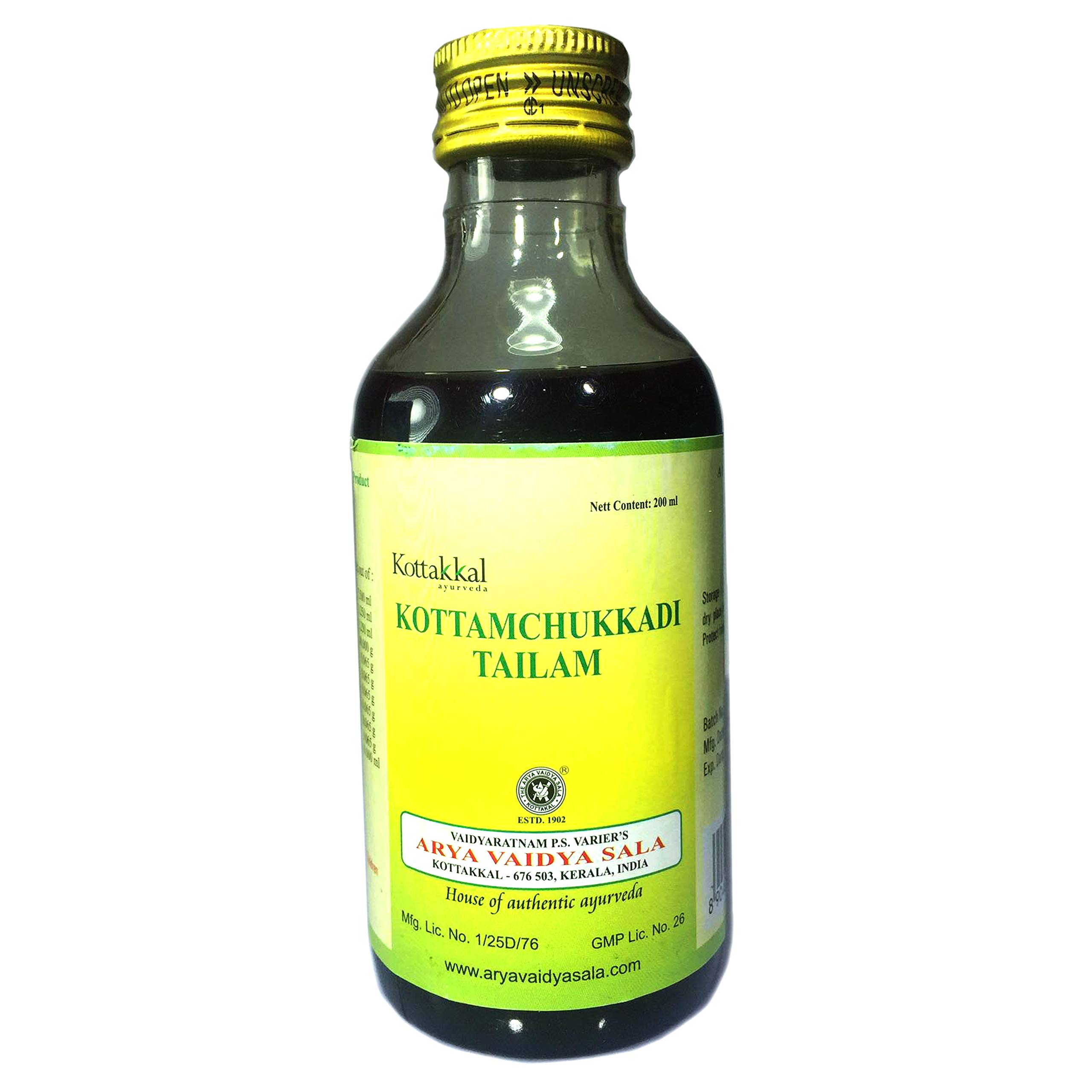 Kottakkal Arya Vaidya Sala Kottamchukkadi Tailam 200ml