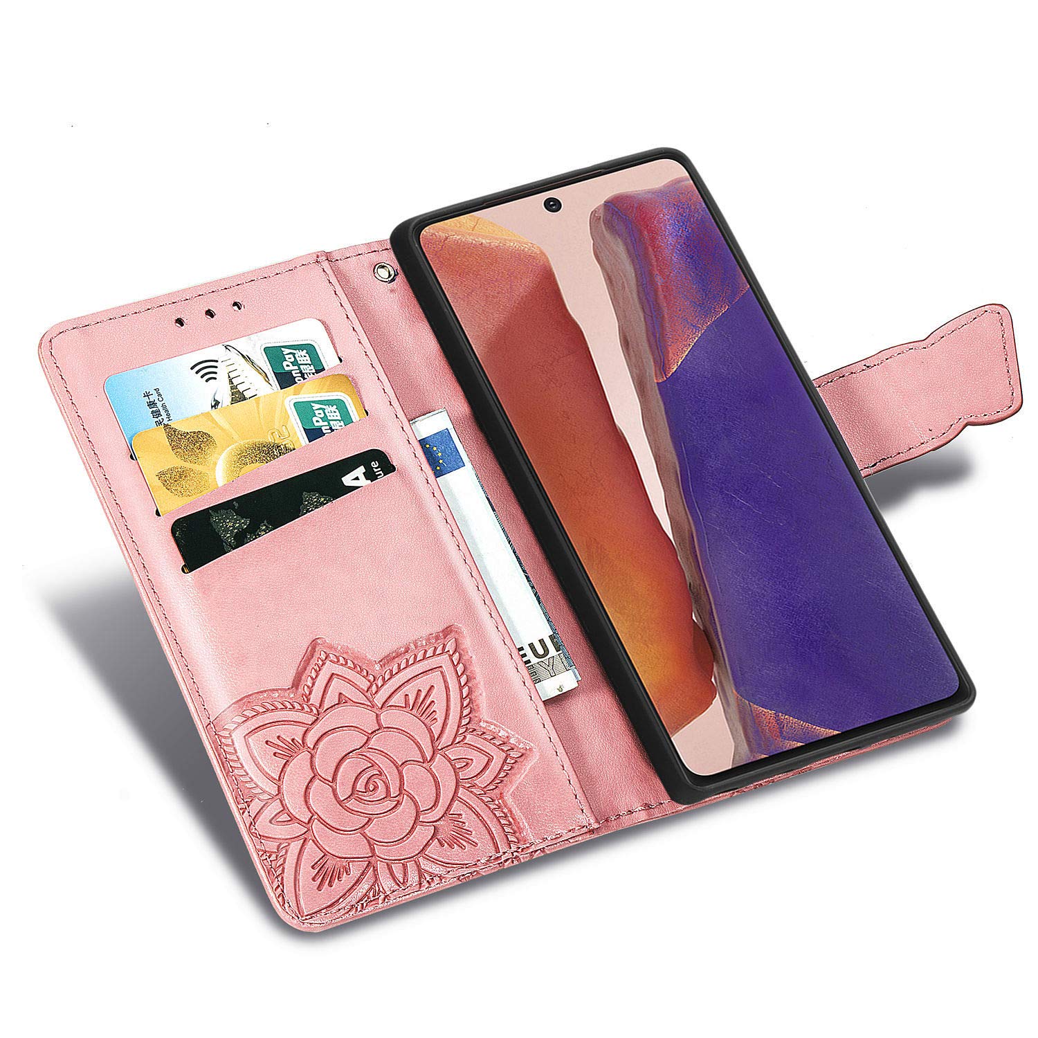 SS♡ Amazon.com: ZYZX Wallet Case for Samsung Galaxy Note 20