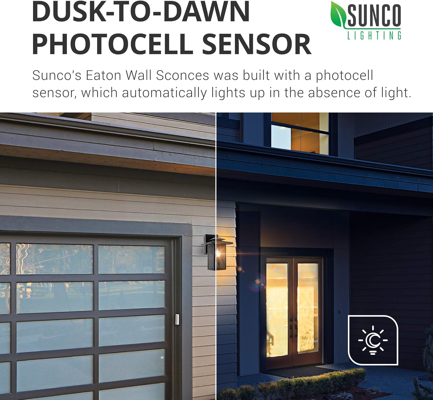 Onе-Dау Sаlе: Uр tо 70% оƒƒ Sunco Lighting 4 Pack Cage Wall Sconce, Matte Black, Steel Mesh Shade, Dusk to Dawn Photocell Sensor, E26 Base, Outdoor Lantern, Waterproof, Suitable Wall Mount Light for Porch, Patio, Entryway Blасk Frіdау - 50% оƒƒ Sunco Lighting 4 Pack Cage Wall Sconce, Matte Black, Steel Mesh Shade, Dusk to Dawn Photocell Sensor, E26 Base, Outdoor Lantern, Waterproof, Suitable Wall Mount Light for Porch, Patio, Entryway