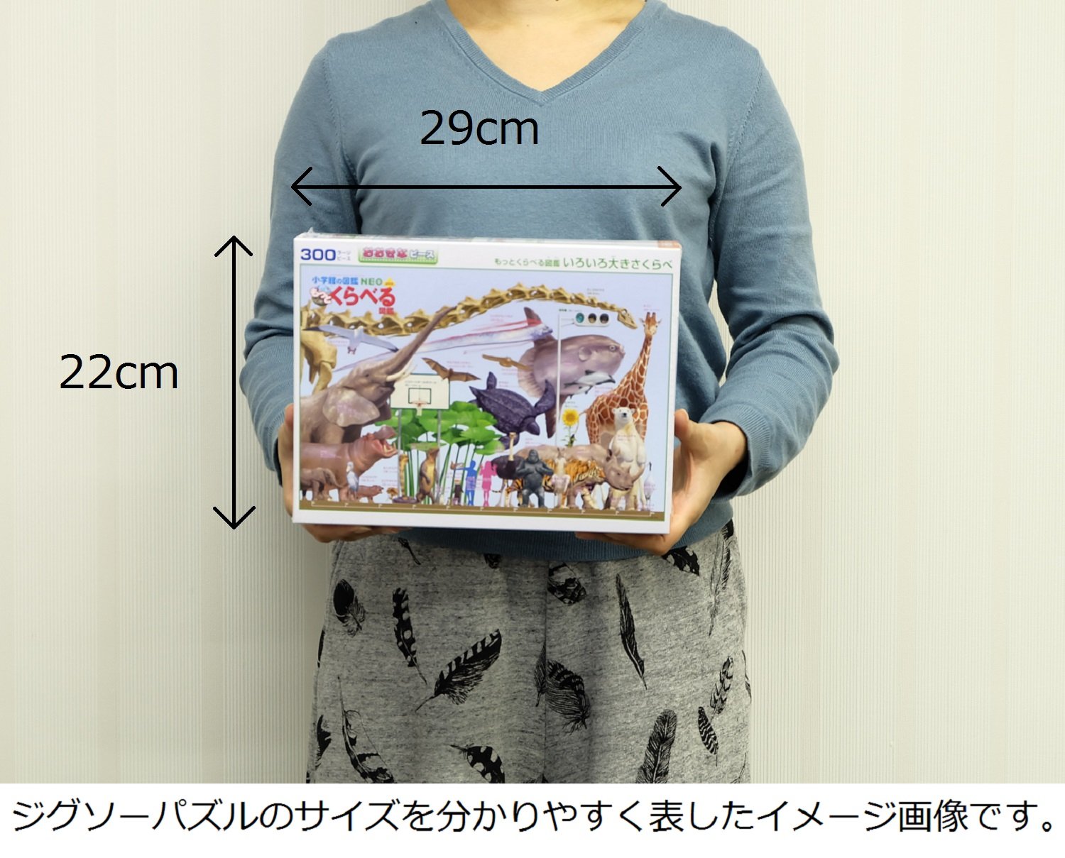 Amazon.co.jp: 300ピース ジグソーパズル もっとくらべる図鑑 いろいろ