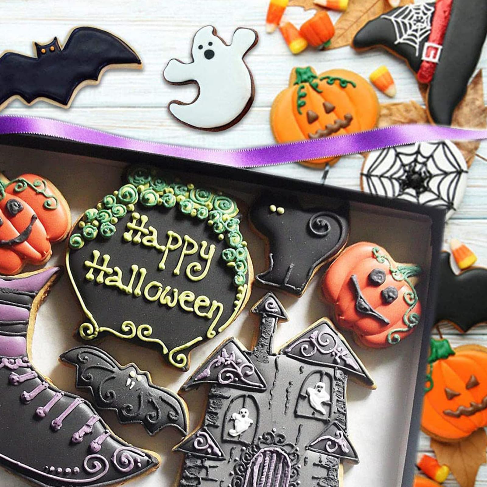 Emporte-pièce Citrouille Halloween – 2 Parties – 7,2 X 7 Cm – Neuf