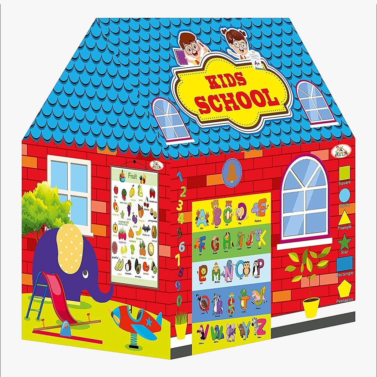 See full amazon price history chart for NHR School Theme Play Tent House for Kids 3+ Years and above Water Repellent Big Size Play House for Girls and Boys, Multicolor NHR School Theme Play Tent House for Kids 3+ Years and above Water Repellent Big Size Play House for Girls and Boys, Multicolor (B0BG1XCK83) Amazon Price History, Amazon Price Tracker