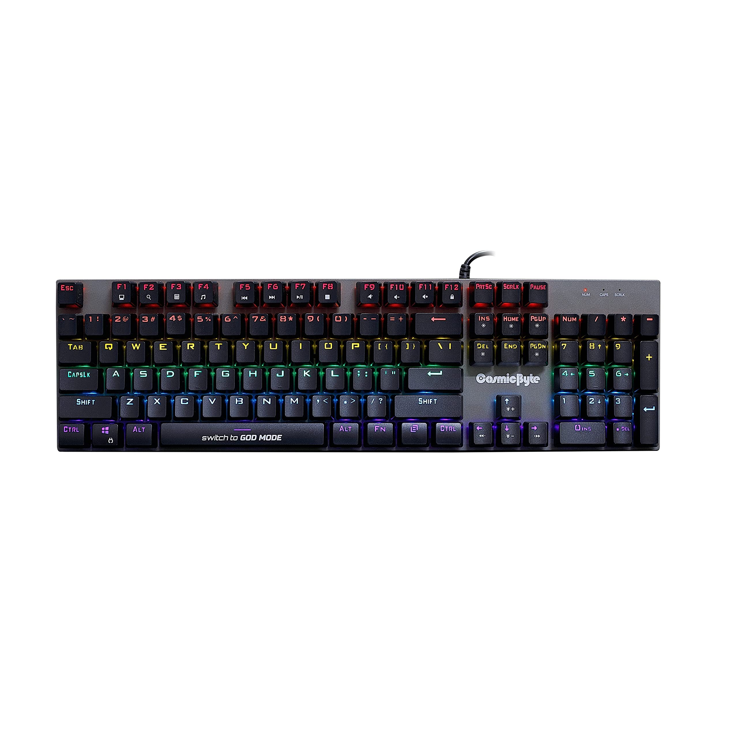 See full amazon price history chart for (Refurbished) Cosmic Byte Usb-A Cb-Gk-28 Vanth Mechanical Keyboard With Outemu Red Switches And Rainbow (Refurbished) Cosmic Byte Usb-A Cb-Gk-28 Vanth Mechanical Keyboard With Outemu Red Switches And Rainbow (B09QLDMKN7) Amazon Price History, Amazon Price Tracker
