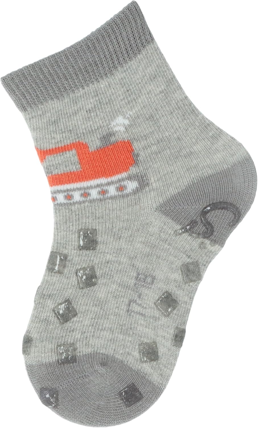 Sterntaler ABS Crawling Socks Set of 2 Excavators Boys Socks (2-Pack)