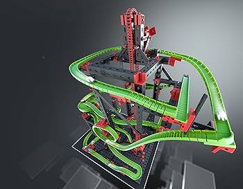 fischertechnik ダイナミックL2 ビルディングキット (760ピース) fischertechnik Circuit de Billes Dynamic L2, 536621 – kit de