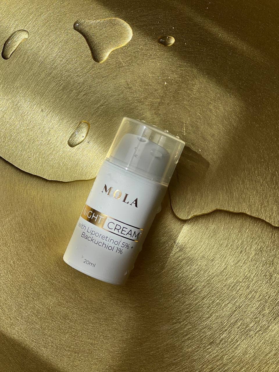 MOLA Night Cream With Liporetinol 5% + Bakuchiol 1% 20 ml