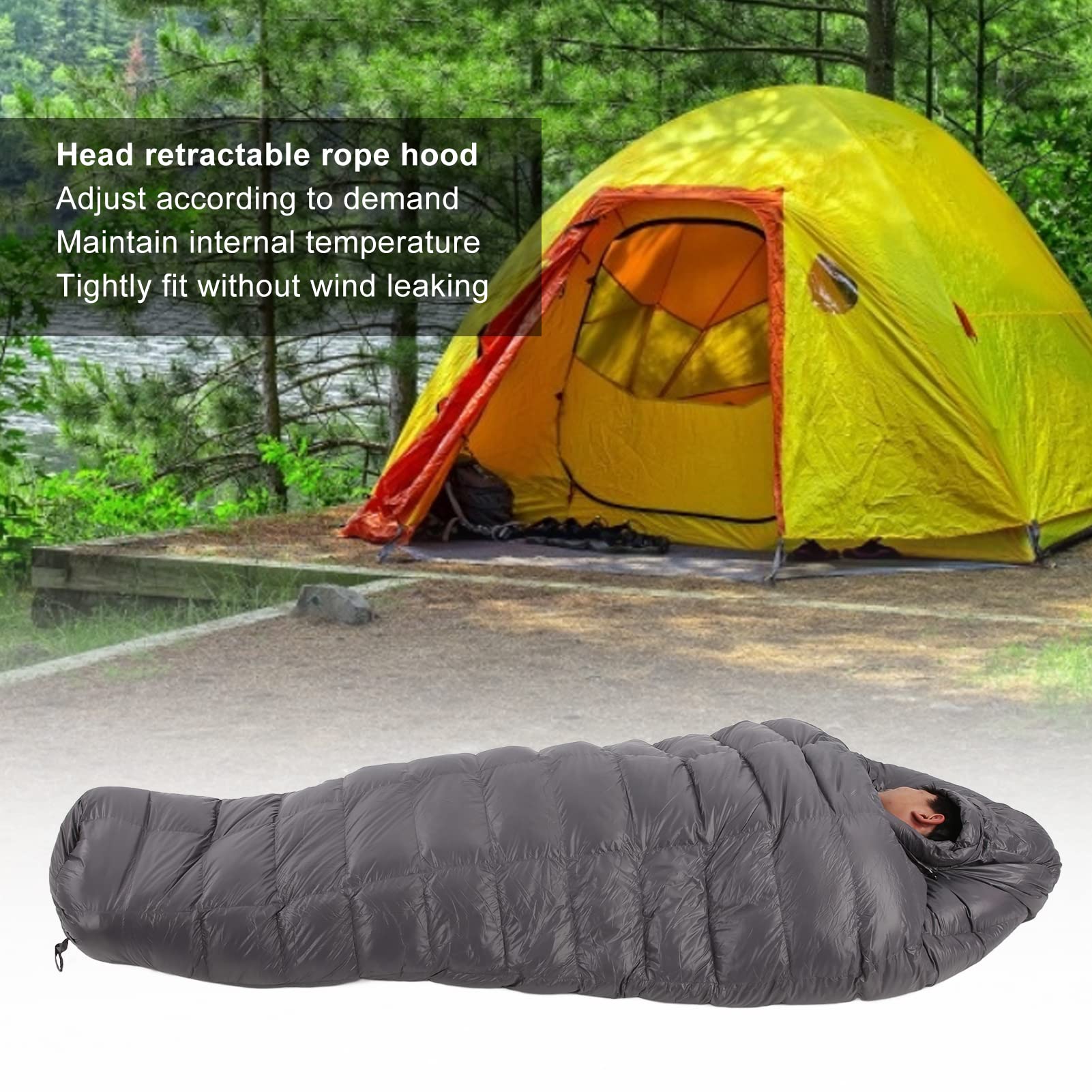 Sac Couchage Double Sleeping Bag Winter Winter Lightweight