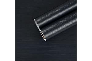 CHIHUT Brushed Stainless Steel Appliance Vinyl Wrap