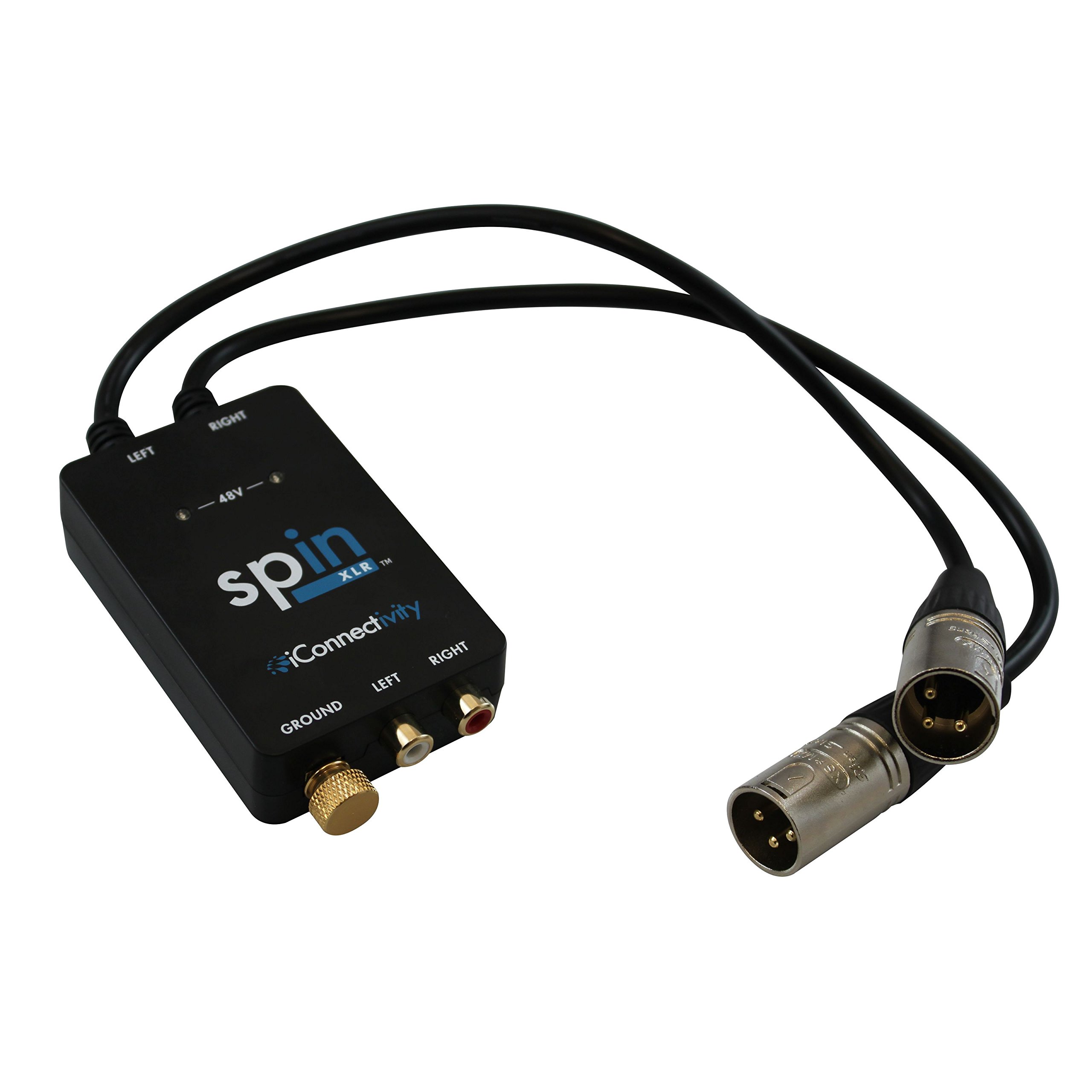 iConnectivity spinXLR Preamp Connects Turntables to Audio Interfaces