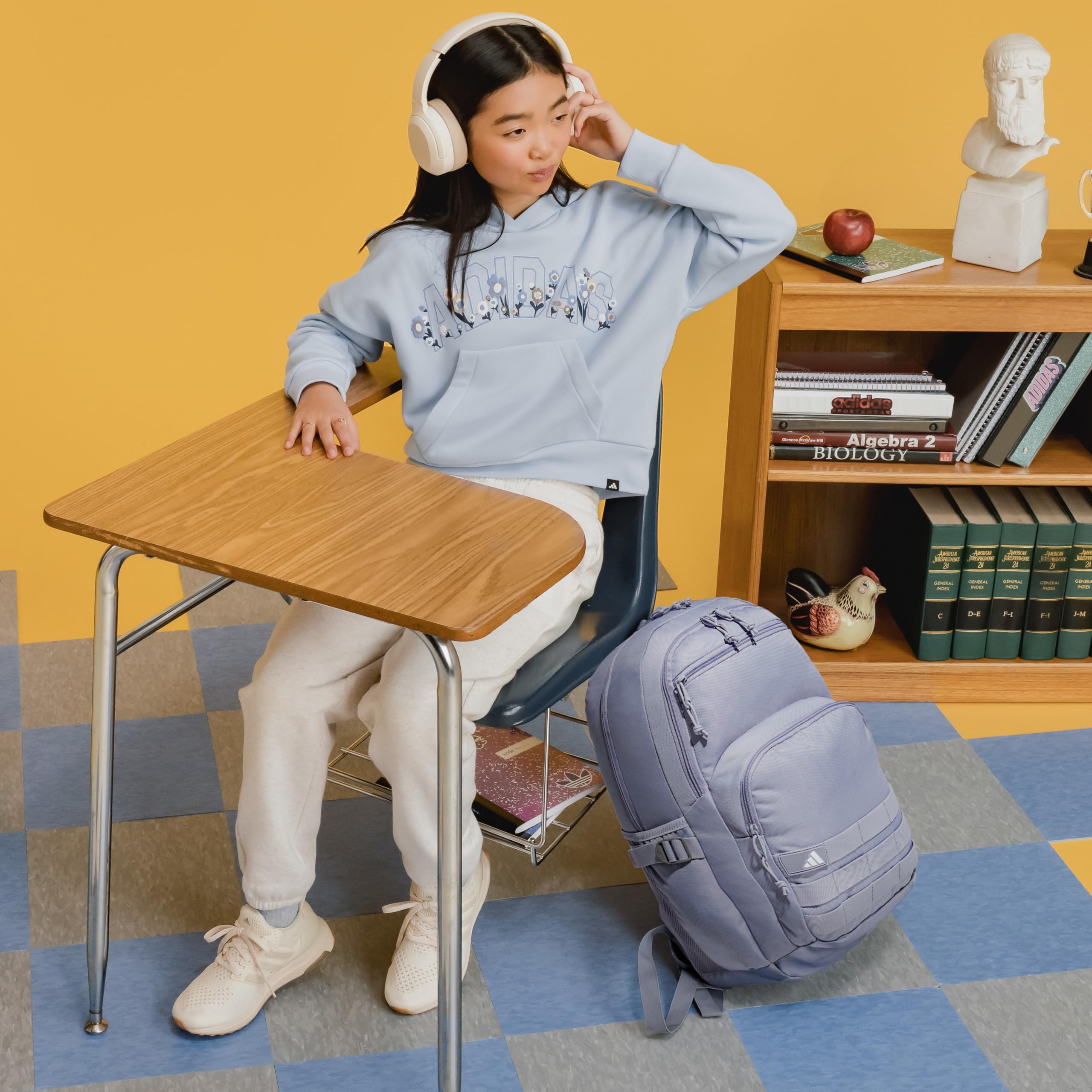 adidas Unisex-Plecak Interval dla dorosłych (32 l) Trwała sportowa torba na laptopa dla chłopców/dziewcząt plecak torba