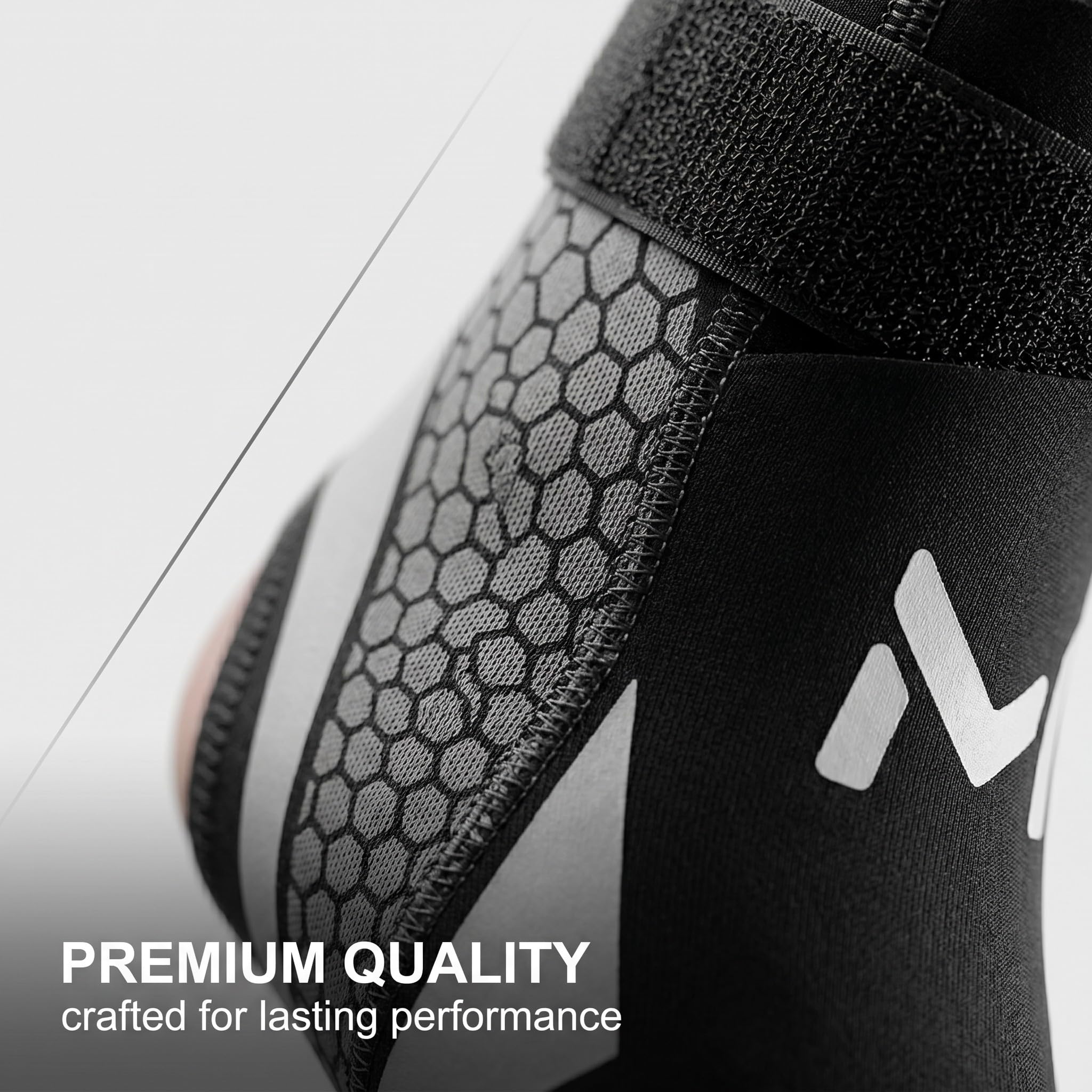 GXGM Cavigliera Sportiva per Distorsione, Tutore Caviglia, Supporto Elastica in Nylon Traspirante con Doppia Fascia Regolabile a U – Unisex, per Corsa, Calcio, Fitness, Recupero Articolare
