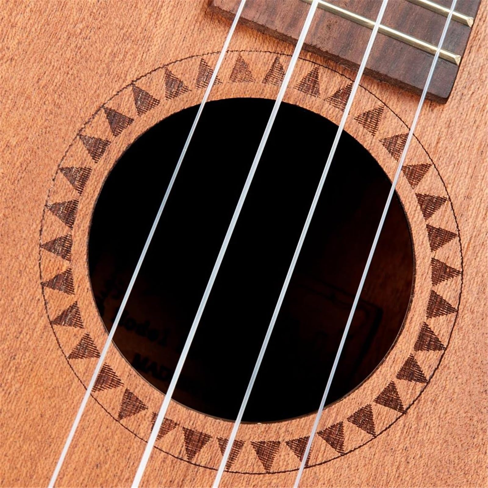 Ukulele 4-saitige Holz-Ukulele Tenor-Konzert Tenor-Ukulele Hawaii-Gitarre Segeltuch-Ukulele-Tasche(26inches)