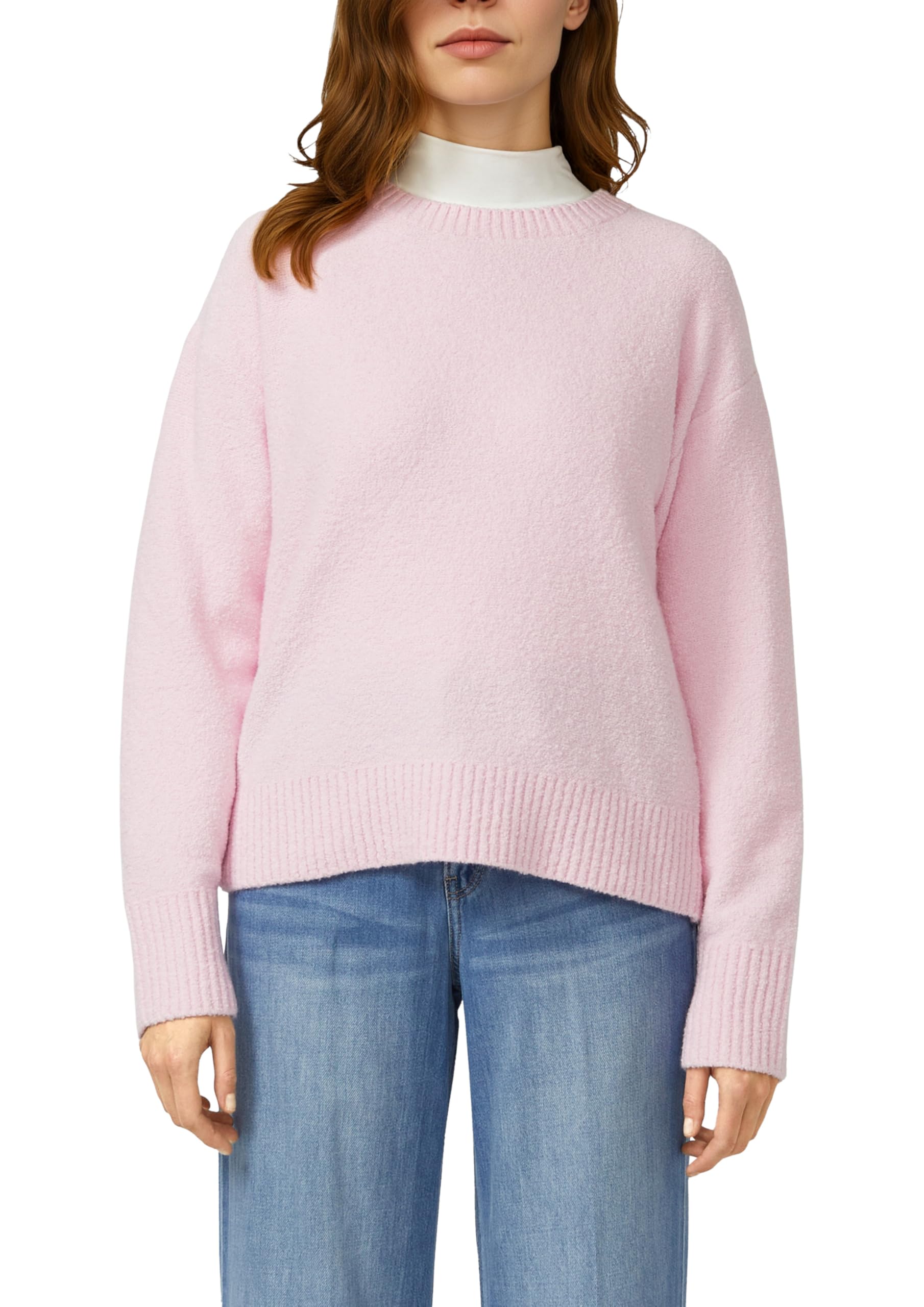s.Oliver Pullover aus Bouclé im Relaxed Fit