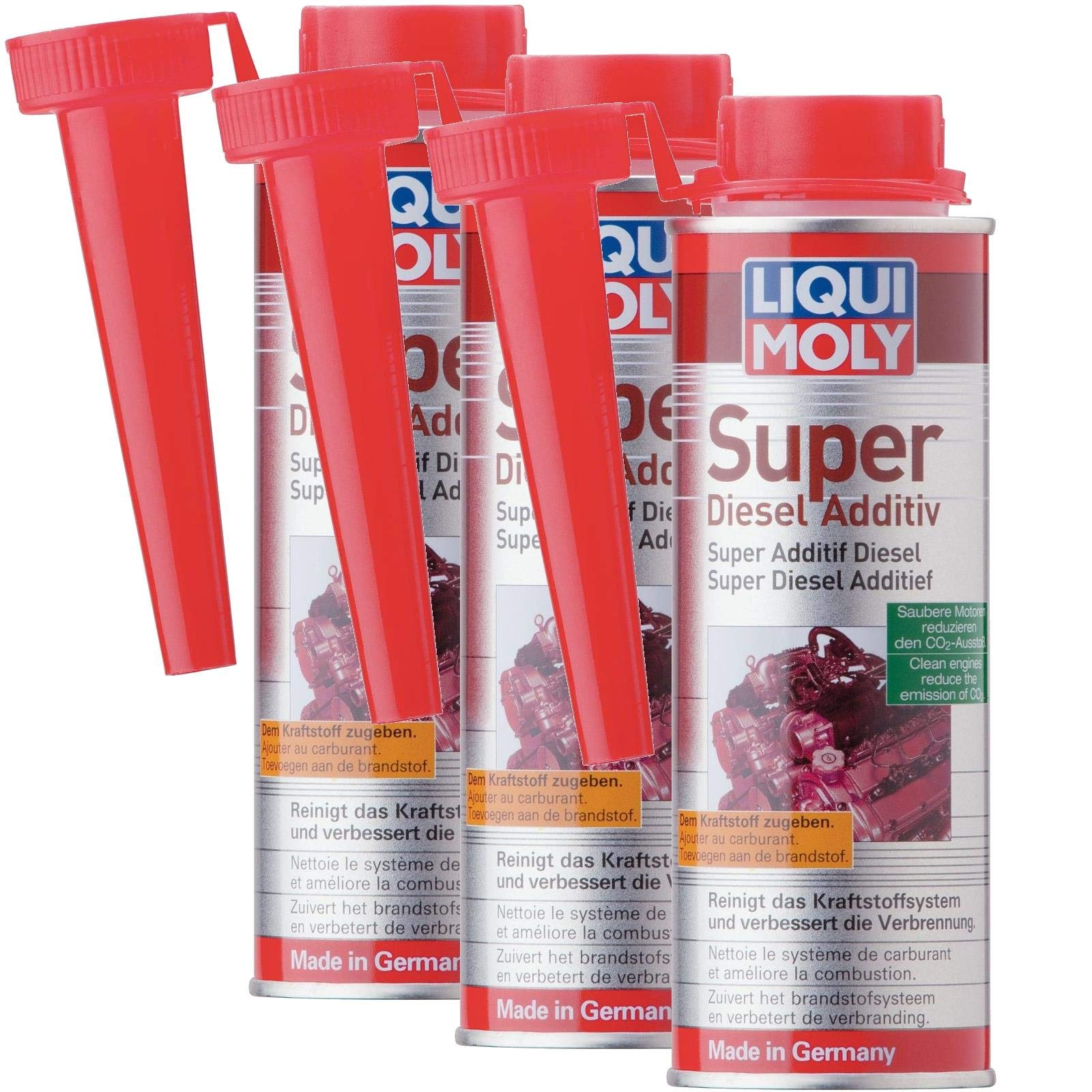 3x LIQUI MOLY 5120 Super Diesel Additiv Kraftstoff Zusatz 250ml