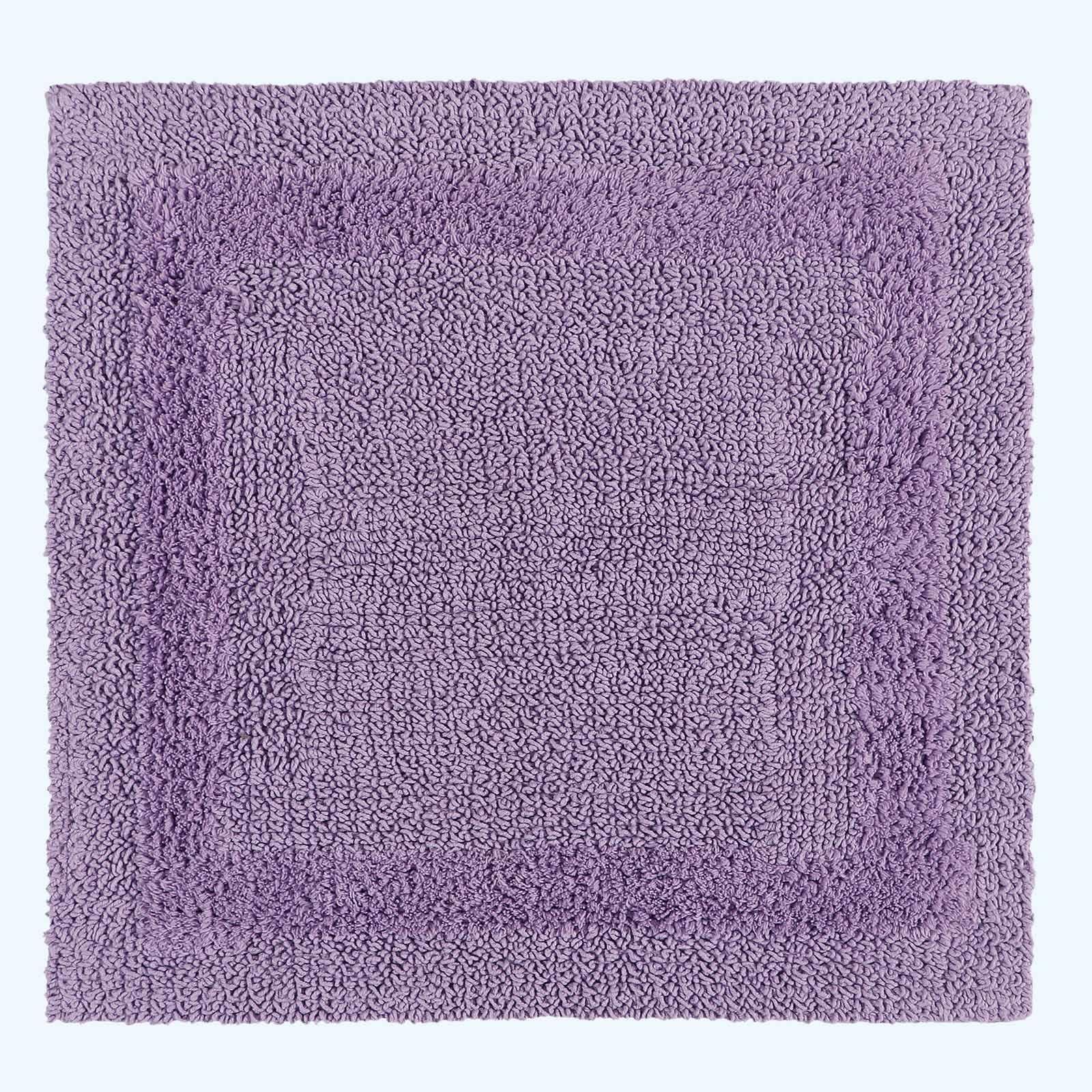 HOMESCAPES Toilet Mat, Luxury 1600gsm Extra Soft 100% Cotton, Reversible Bathroom Mats Non-Slip, Washable, Super Absorbent, Quick-Dry, Raspberry Pink Pedestal Rug for Toilet, 50 x 55 cm — view 54