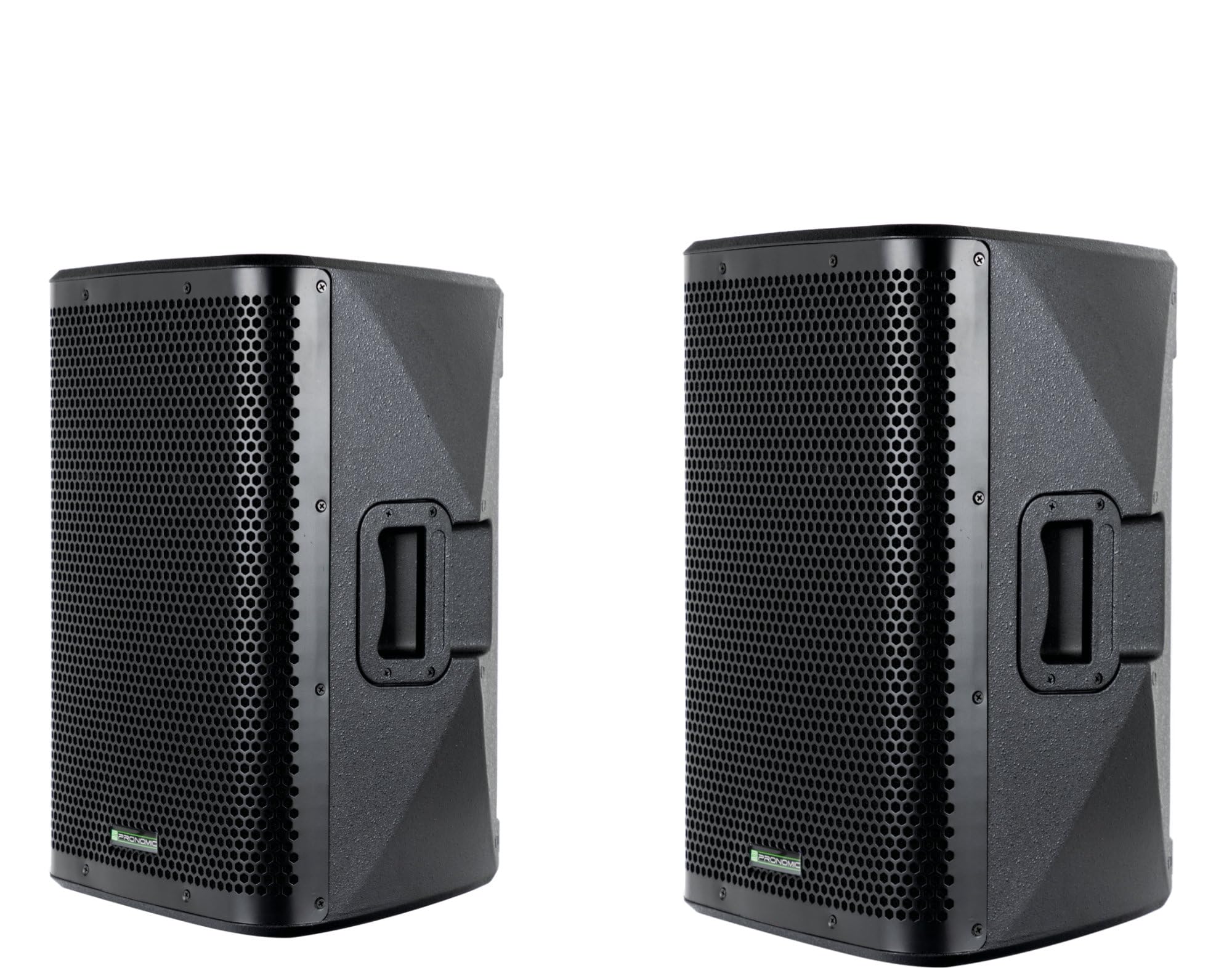 Pronomic C-210 MP 10" Set Stereo Casse Passive - 2 Casse 2-Vie Passive - Potenza: 200 Watt (RMS) Ciascuna, 800 Watt (Peak) - Impedenza: 8 Ohm - Pressione Sonora Massima: 123 dB - Nero